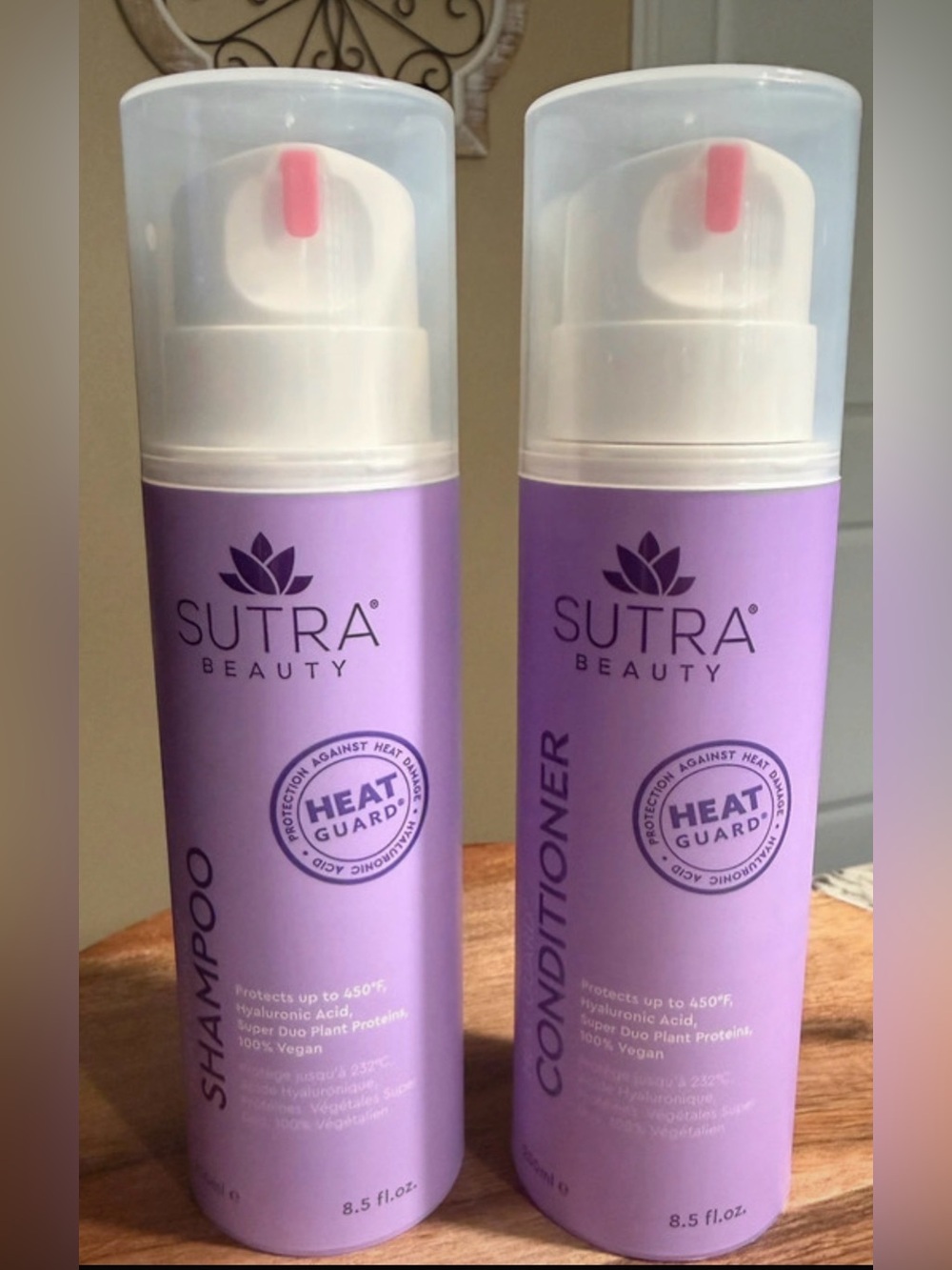 Sutra Beauty  Heat Guard Shampoo & Conditioner Set New